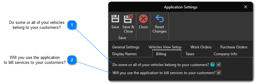Configure Application Settings
