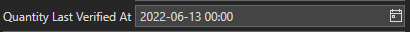 3. Quantity Last Verified At