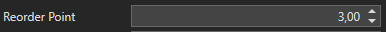 7. Reorder Point