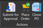 2. Action Buttons