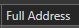 2. Full Address