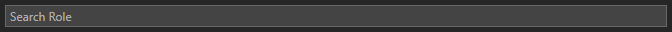 6. Search Role