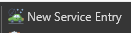 2. New Service Entry